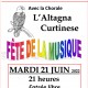Fête de la musique : Concert de l'Altagna Curtinese - Parc de la Mairie 